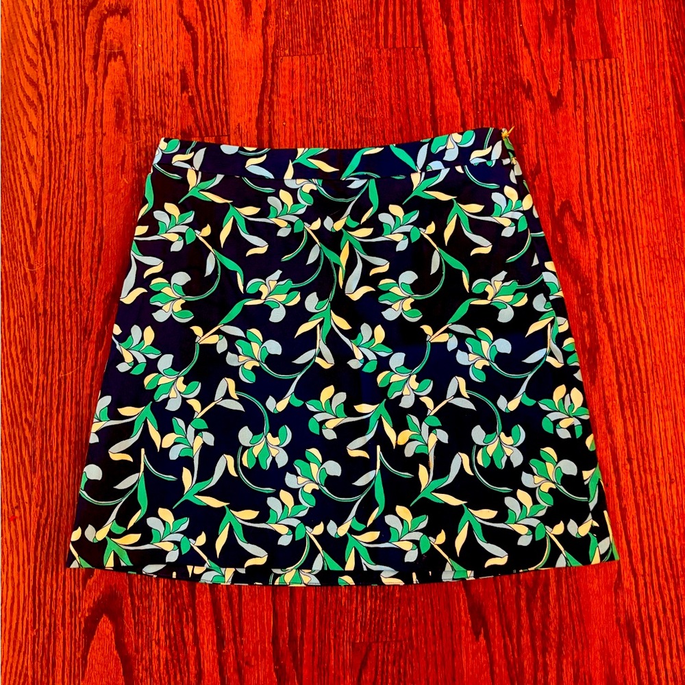 Draper James Floral Mini Skirt